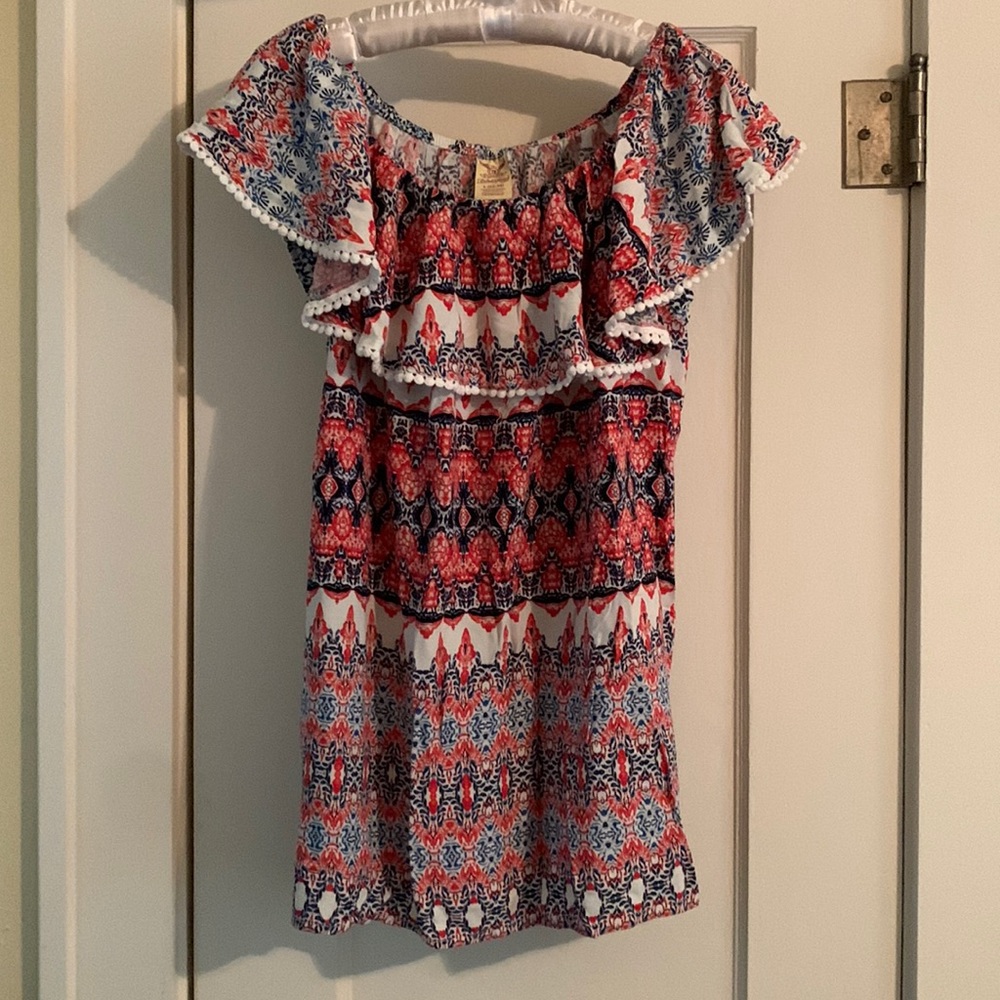 Red, White, & Blue ready for 4th of July - Feminine, Ruffles, Super Summer Cute!